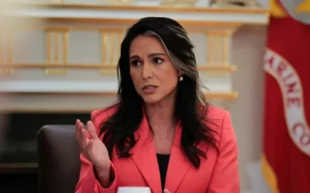 DNI Tulsi Gabbard Commands U.S. Intel Chiefs to Halt Leaks