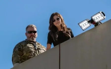 Homeland Security’s Kristi Noem Visits Portland on Tuesday