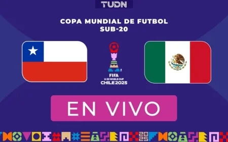 Live: Chile Faces Mexico in U-20 World Cup Showdown