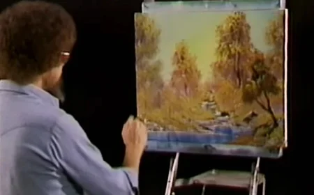 Bob Ross Paintings Auction Supports Public TV Amid Federal Funding Cuts