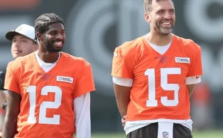 Shedeur and Deion Sanders React to Joe Flacco Trade