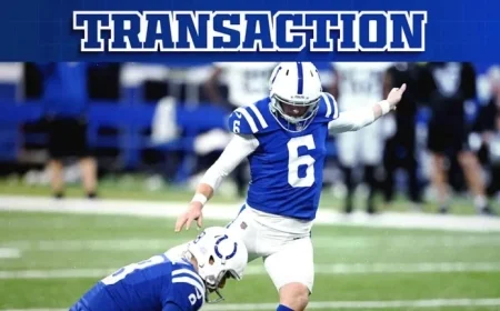 Colts Sign Michael Badgley, Move Spencer Shrader to Injured Reserve