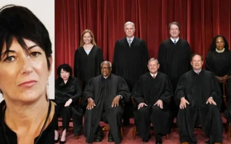 Supreme Court Rejects Ghislaine Maxwell’s Appeal Hearing Request