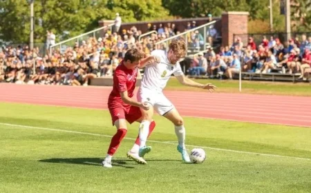 Men’s Soccer Triumphs with 3-0 Shutout Over UW-River Falls