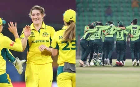 Australia Women Hold Firm Against Pakistan in Colombo: Live Updates and Full Match Scorecard