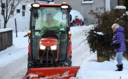 Met Office Predicts UK Snowfall Amid Sudden European Snowstorm