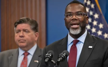 Trump Claims Pritzker and Johnson Deserve Jail Time