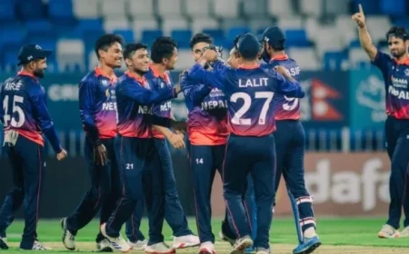 Nepal Faces Kuwait Today in T20 World Cup Qualifiers