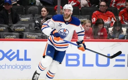 Oilers Extend Mattias Ekholm’s Contract for Three Years