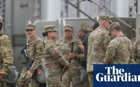 National Guard Troops Arrive in Chicago amid Governor’s Criticism of Trump Actions