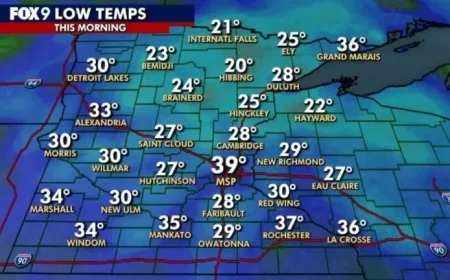 Chilly Weather Hits Minnesota on Wednesday Morning
