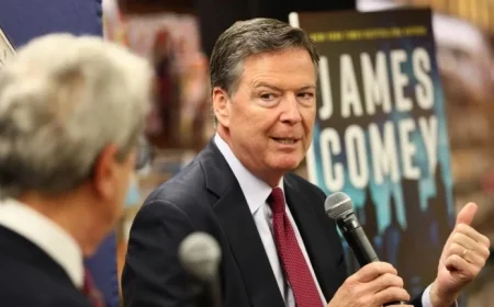 Ex-FBI Chief Comey Denies Federal Charges in Court: NPR