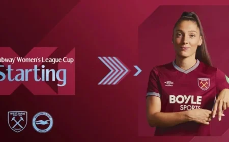 Tysiak to Make 50th Hammers Appearance in Starting XI