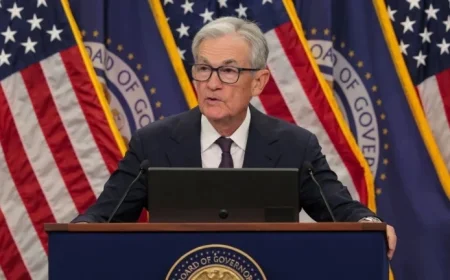 Nearly Half of Fed Officials Anticipate Two Interest Rate Cuts by 2025 End