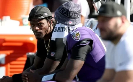 Lamar Jackson, Roquan Smith Miss Ravens Practice Wednesday