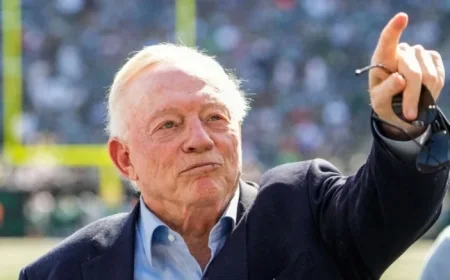 Dallas Cowboys’ Jerry Jones Fined $250K for Unintentional Obscene Gesture
