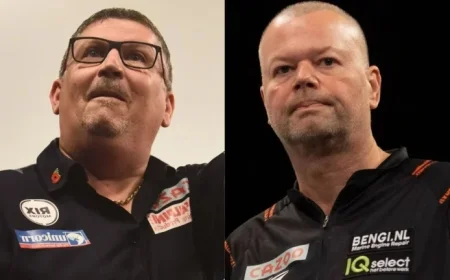 Gary Anderson Challenges Raymond van Barneveld; Luke Littler Meets Gian van Veen