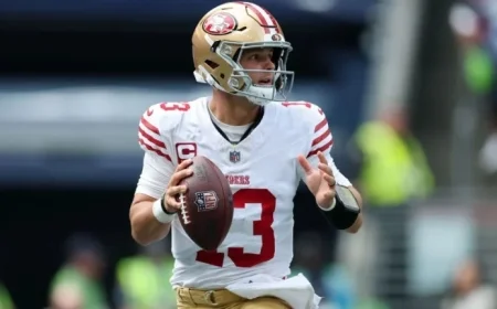 49ers’ Brock Purdy Absent from Practice; Mac Jones Likely to Start