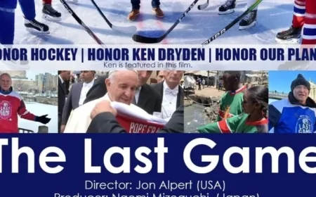 Ken Dryden, Hockey Legends Launch Hall of Fame Climate Film
