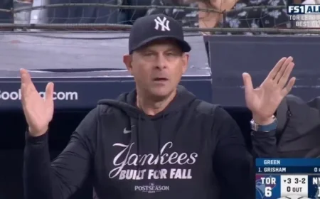 Fox Announcer Reacts Perfectly to Aaron Boone’s F-Bomb at Umpire