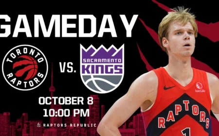 Raptors Face Kings in October 8 Showdown