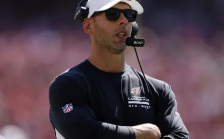 Cardinals Coach Gannon Fined $100K for Sideline Incident, Say AP Sources