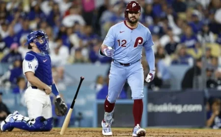 Kyle Schwarber Shines as Phillies Triumph in Game 3 Against Dodgers