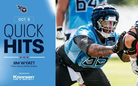 Titans Practice Insights: Key Takeaways from Wednesday’s Session