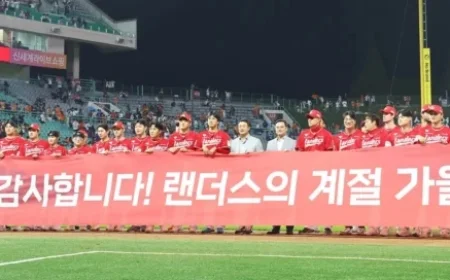 Landers, Lions Adjust Lineups for KBO Postseason Series Opener