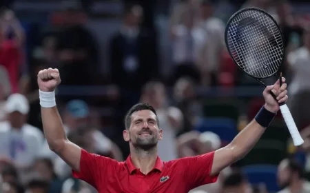 Watch Djokovic vs. Bergs: Free Shanghai Masters Stream Today