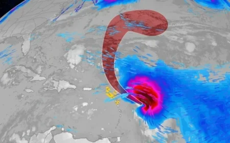 Tropical Storm Jerry to Brush Leeward Islands Tonight, May Become Hurricane Friday