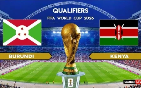 Burundi vs Kenya: Group F Pride and Points on the Line in Bujumbura