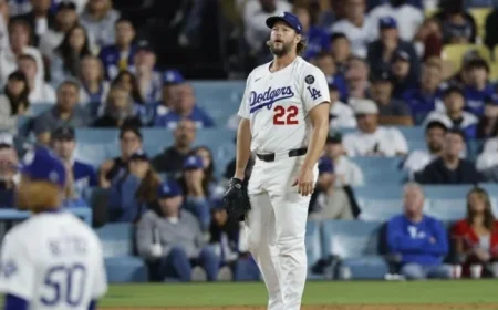 Dodgers’ Clayton Kershaw Aims to Overcome Game 3 Setback