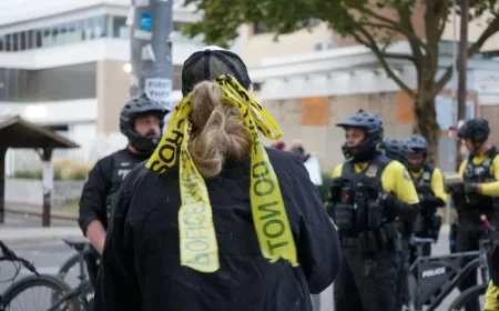 Portland Officials Dismantle ICE Facility Barrier Against Federal Orders