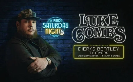 Luke Combs tour 2026 announced: “My Kinda Saturday Night” hits Notre Dame Stadium and stadiums worldwide