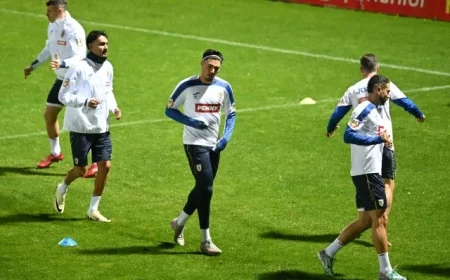 Romania’s Surprise Lineup Revealed for Moldova Match