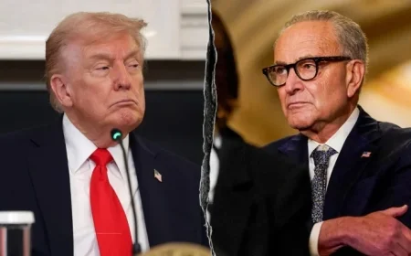 White House Criticizes Schumer’s Comments on Government Shutdown Benefits for Democrats