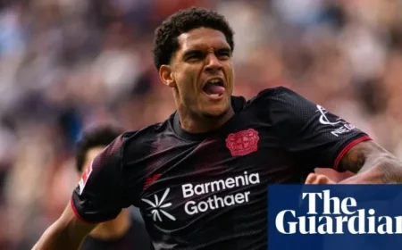 Leverkusen’s Jarell Quansah Calmly Ascends to Soccer Stardom