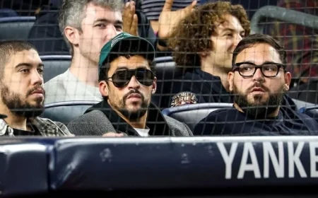 Bad Bunny Catches Foul Ball at Yankees Playoff Game