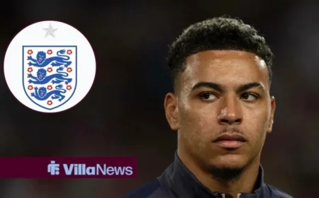 Aston Villa’s Morgan Rogers Shines, Scores for England Against Wales