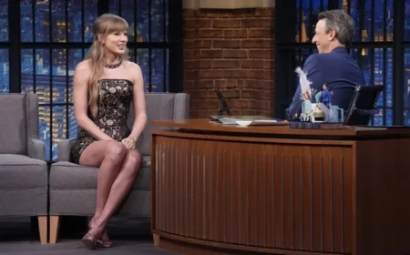 Highlights from Taylor Swift’s ‘Late Night with Seth Meyers’ Appearance