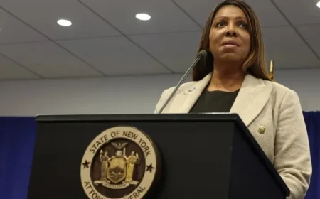 Letitia James, Trump Prosecutor, Indicted for Alleged Bank Fraud: NPR