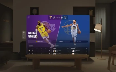 Spectrum Unveils Streaming App Store, Streams Lakers Games on Apple Vision Pro