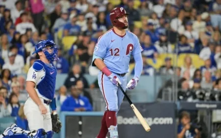 Kyle Schwarber Delivers Epic Commentary on Mammoth Home Run Against Dodgers
