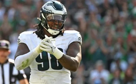 Jalen Carter Sits Out Thursday Night Football Against Giants