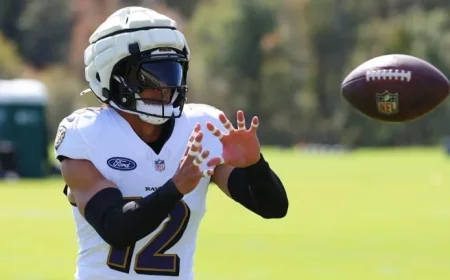 Alohi Gilman Aims to Energize Ravens in Kyle Hamilton Reunion