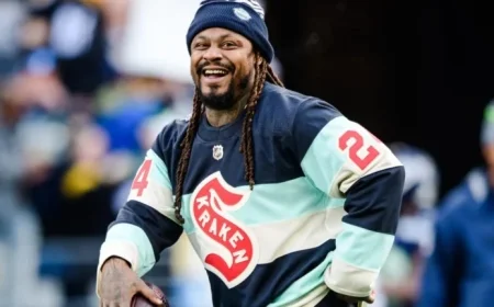 NFL Icon Marshawn Lynch Embarks on Frightening New Role This Halloween Season