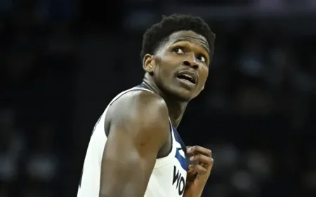 NBA Unveils Key Anthony Edwards Update for Timberwolves Season