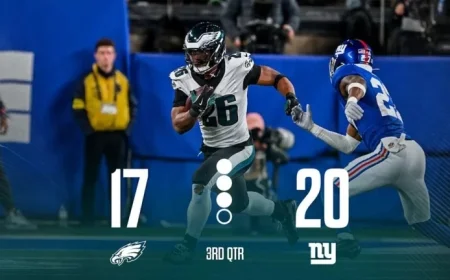 Eagles vs. Giants: Live Updates for NFL Week 6 Thursday Night Football