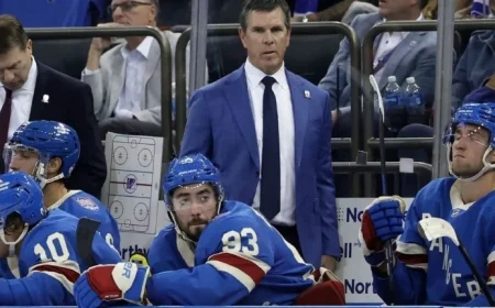 Penguins Spoil Sullivan’s Debut as Rangers Coach